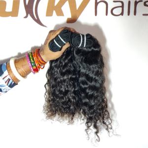 ผมมนุษย์ผมต่อจากหนังกำพร้าผมตรงลอนหลวมผมธรรมชาติคุณภาพสูง - Product Image 2