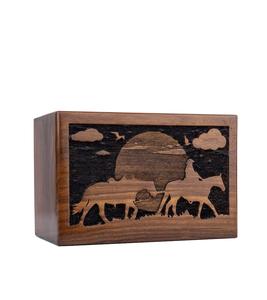 Handmade Rosewood <b>Urn</b> for Human Ashes Adult Personalized Wooden Box Pet <b>Urn</b> for <b>Dogs</b> Cats Handcrafted - Product Image 4