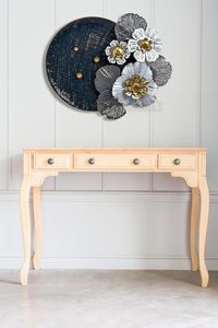 Large <b>Leaf</b> Metal <b>Wall</b> <b>Decor</b> Handmade Iron Art Sculpture for Home Living Room Bedroom and Hallway Decoration Accent - Product Image 3