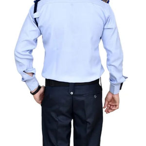 Taille personnalisée Uniforme de sécurité d'hiver pour hommes-Polyester/coton Uniforme de garde à manches longues pour l'extérieur - Product Image 2