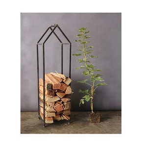 Good Design Iron Heavy Duty Log <b>Storage</b> Iron Rack Premium Quality Black Color Log Rack At Wholesale Price - Product Image 6