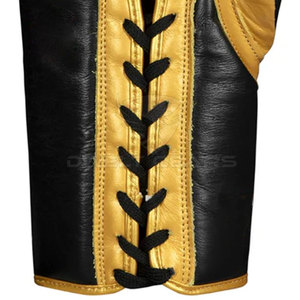 2025 venta al por mayor disponible cordones guantes de boxeo guantes de entrenamiento de cuero PU Premium con soporte de muñeca - Product Image 6