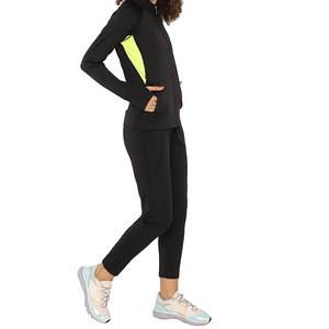 Survêtements courts simples personnalisés pour femmes survêtement ensemble deux pièces surdimensionné décontracté à manches longues pour femmes survêtement grande taille - Product Image 4