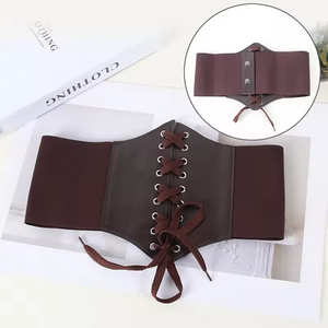 Ceinture élastique extensible pour femme, vente chaude, sur mesure, polyvalente, décorative, pour robe, costume, veste, large ceinture - Product Image 5