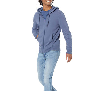 Sweats à capuche pour hommes de grande taille avec logo personnalisé Sweats à capuche pour hommes épais et solides Sweatshirts d'hiver unis et surdimensionnés avec votre logo Vente en gros - Product Image 2