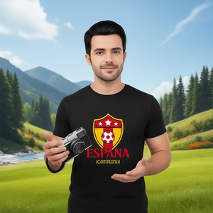 T-Shirt Unisex 210GSM 100% Cotone Stile Casual con Stampa Personalizzata Serigrafica Taglia XL - Product Image 3