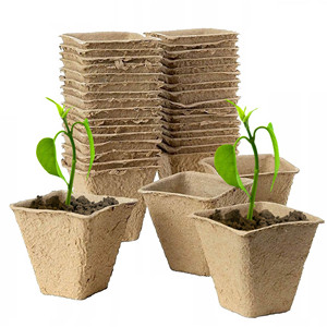 Pots de pépinière biodégradables de 5,5 cm, 72 pièces, écologiques et durables - Product Image 1