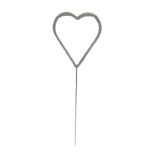 Decoración del hogar y de Navidad, diseño impresionante, colgante decorativo, corazón de hierro/Cuentas, colgante de pared, niquelado para hecho a mano - Product Image 1