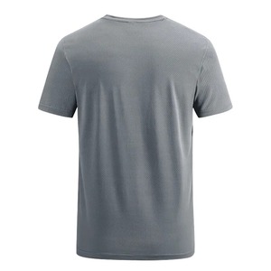 New Tech Cool-silk Respirant Dry-fit Mesh Fabric Sweatshirts courts Logo personnalisé Hommes Polyester Spandex T-shirts - Product Image 5