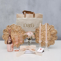 Vente en gros de napperon en jacinthe d'eau écologique naturelle pour la table à manger, la décoration de mariage, tapis de chargeur tissé du Vietnam