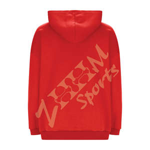 Sudaderas con capucha informales de manga larga de gran tamaño para mujer, sudaderas con forro de bolsillo; diseño liso estampado; Jersey suelto para Otoño Invierno - Product Image 2