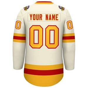 2025 expédition rapide petit échantillon durée 1 pièces maillots de Hockey en ligne broderie Sublimation maillot de Hockey sur glace personnalisé - Product Image 3