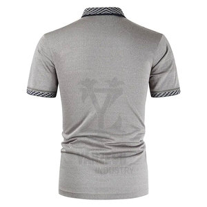 Nouveau design en gros de haute qualité tricoté coton fibre de bambou respirant sur mesure blanc hommes pour chemises 2023 - Product Image 5