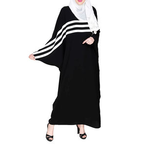 Solid Color Black Sleeveless <b>Islamic</b> <b>Clothing</b> Muslim Hijab Women Abaya/Printed Muslim Casual Dress Plus Size Spring High-quality - Product Image 3