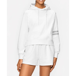 Ropa de mujer, conjuntos de yoga, hecho a medida, 2024, último diseño, traje de sudor, conjunto de 2 piezas, ropa deportiva, Conjunto de sudadera deportiva y joggers para mujer - Product Image 6