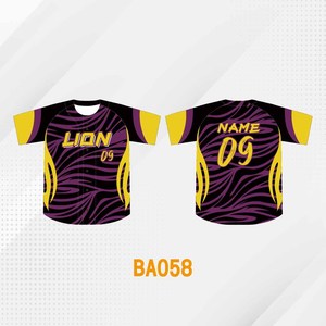jersey custom Custom Design Sublimation High Quality <b>Baseball</b> Women pink Jersey Shirt <b>Baseball</b> <b>Tee</b> Training Clothes - Product Image 5