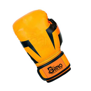 Guantes de boxeo de cuero para hombres hechos a medida con logotipo MOQ bajo para entrenamiento Uso Equipo de artes marciales - Product Image 3