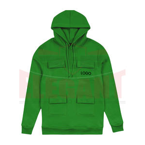 เสื้อฮู้ดกีฬาแบบสวมหัวของผู้ชายเสื้อมีกระเป๋าใส่ของสี่ช่องใส่โลโก้ออกแบบได้ตามที่ต้องการดีไซน์ล่าสุดมีขนาด XS - Product Image 4