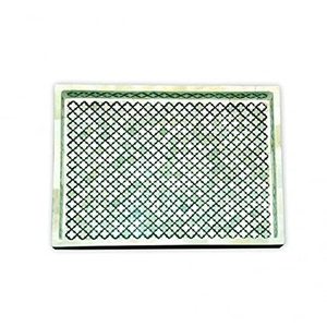 Bandeja para servir con incrustaciones de hueso hecha a mano, arte decorativo indio, bandeja para servir con incrustaciones de hueso, regalo decorativo elegante para mujer - Product Image 6