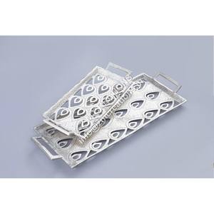 Ensaladera de Aluminio Personalizable, Vajilla Art Deco para Bodas, Ecológica y Multifuncional - Product Image 1