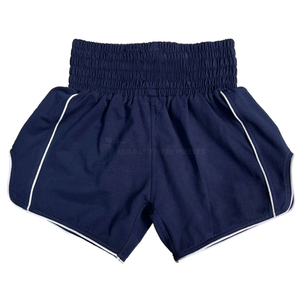 Lo más nuevo y elegante 100% poliéster Muay Thai corto entrenamiento colorido Muay Thai pantalones cortos boxeo MMA pantalones cortos gimnasio boxeo pantalones cortos niños - Product Image 1