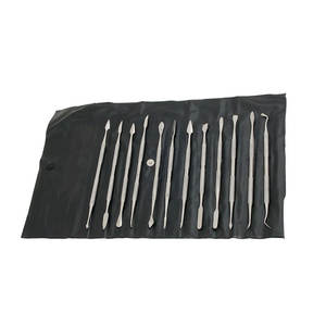 ชุดเครื่องมือแกะสลักขี้ผึ้งทางทันตกรรมแบบแมนนวล สแตนเลส คุณภาพดี ราคาส่ง สำหรับงานจัดฟัน อุปกรณ์ทันตกรรม - Product Image 3