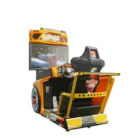 Machine de jeu de course automobile d'arcade à monnayeur pour salle de jeux d'intérieur, machine de jeu vidéo de course automobile, toutes sortes d'images