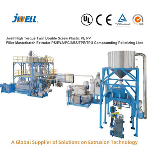 Línea de Extrusión de Compuestos de TPE/TPO Jwell para Materiales TPU, TPS, TPV, TPEE y TPO - Product Image 2