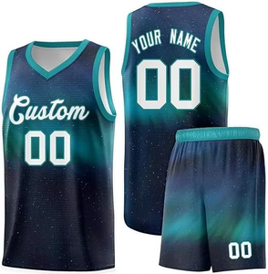 กางเกงขาสั้นบาสเก็ตบอลไล่ระดับสีแบบมี2025พิมพ์หมายเลขชื่อทีมสำหรับผู้ใหญ่ชุดบาสเก็ตบอล100% ระบายอากาศได้ - Product Image 6