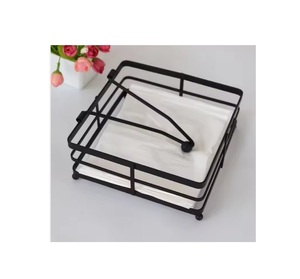 Servilletero de hierro y Metal creativo a la moda para bodas, hoteles, restaurantes, supermercados, hogar, para uso en baño y cocina - Product Image 1