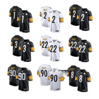 Nouveau Maillot de Football Américain Personnalisé 2025 – Collection Homme Pittsburgh, Californie, Los Angeles – Édition Limitée 15 – Short Uniforme