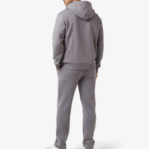 Sudaderas con capucha y pantalones holgados de gran tamaño personalizados de alta calidad, conjunto de chándales de invierno en blanco para hombres - Product Image 6