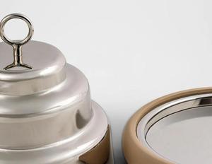 Nueva llegada de Ramadán superventas hecho a mano clásico decorativo calentador de alimentos Buffet Hotpot cazuelas plata acabado caliente calentador de ollas - Product Image 2