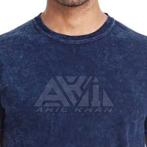 Camisetas de Hombre de Poliéster/Algodón de Secado Rápido y Transpirables con Lavado Ácido, de Alta Calidad y Personalizables - Product Image 5
