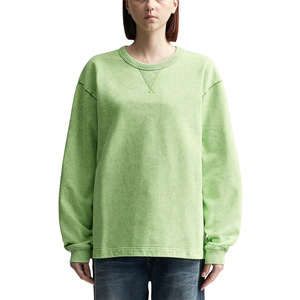 Nouvelle mode femmes surdimensionné imprimé 100% coton polaire imperméable sweats à manches longues haut automne hiver vêtements col rond - Product Image 5