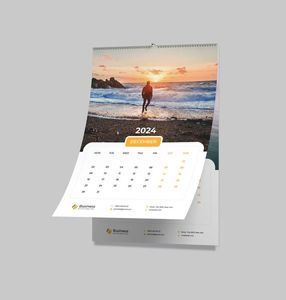 Calendrier impression couleur personnalisée calendrier de bureau mural de haute qualité impression - Product Image 2