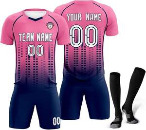 Rétro Club Équipe Football Uniforme Formation Football maillot Sports Wear Hommes Football Porter Personnalisé Rétro Football Jersey - Product Image 1