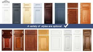 เวียดนามโรงงานอุปทานใหม่มาถึงไซเบอร์สีเทาภาพวาดสีฟ้าธรรมชาติไม้ประตูห้องครัวตู้ลิ้นชักนุ่มปิด - Product Image 6