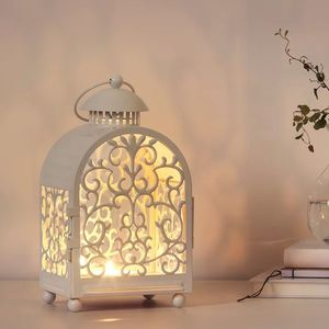 Linterna de metal decorativa perfecta para bodas culturales de Ramadán Eid y decoración de interiores del hogar - Product Image 1