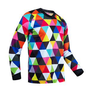 Jersey de ciclismo largo de invierno personalizado de alta calidad, ropa deportiva transpirable, gran oferta, Jersey de Motocross - Product Image 1