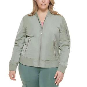 Veste bomber universitaire en toile unisexe avec patchs personnalisés en cuir de mouton imprimé, dernier design - Product Image 1
