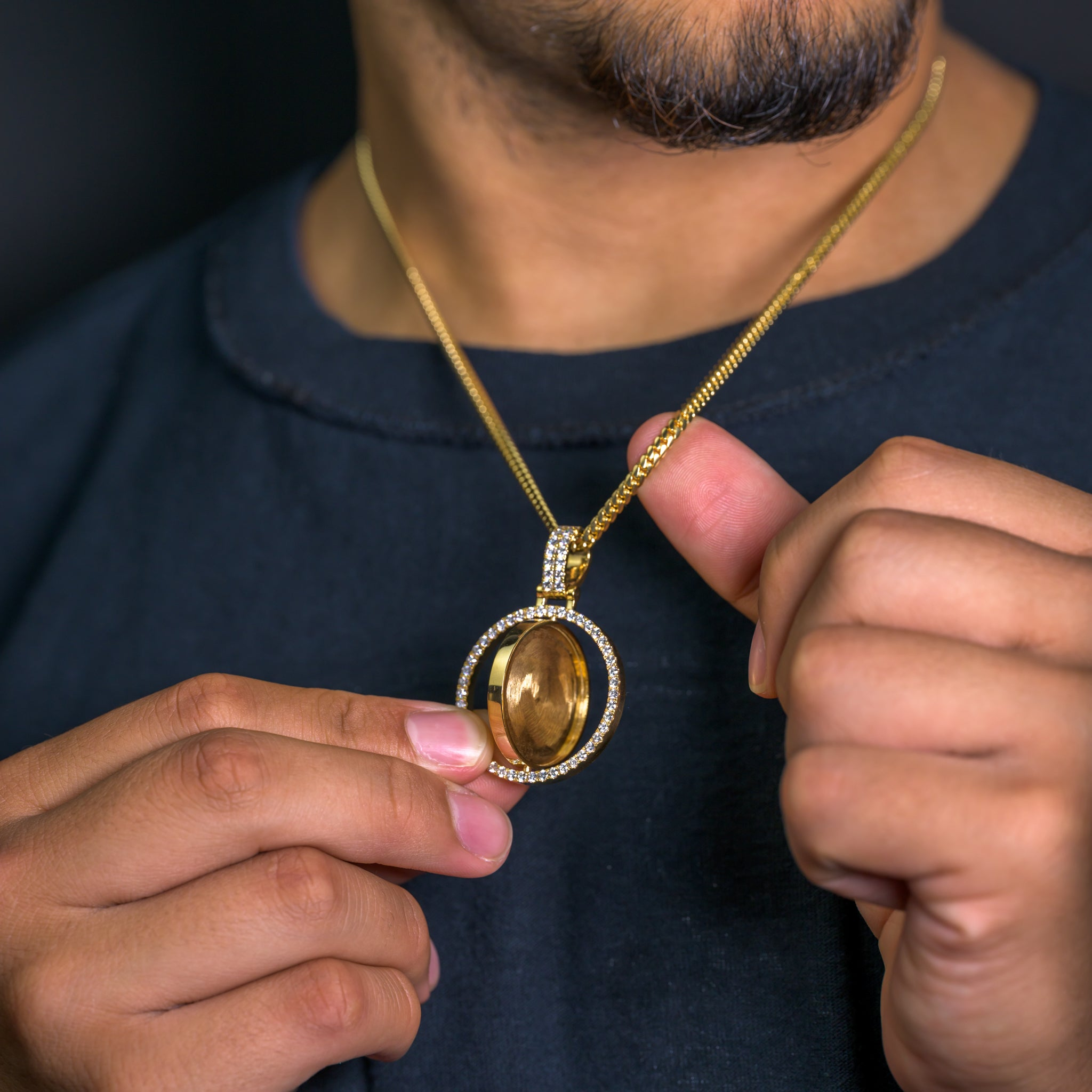 14k gold plated pendants