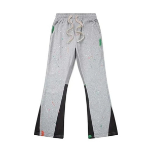 Pantalon de jogging athlétique à séchage rapide 100% polyester personnalisé pour hommes pantalon en toile d'entraînement sportif à rayures - Product Image 3