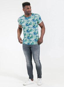 T-shirt pour homme à manches courtes et col rond, impression par sublimation de la plus haute qualité, respirant, séchage rapide, polyester/coton, vêtements de sport - Product Image 3