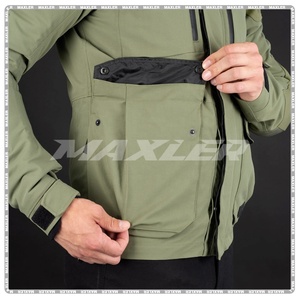 Mens motorcycle <b>jacket</b> with protective <b>biker</b> <b>jacket</b> and motorcycle riding gear for <b>biker</b> gear all weather protection - Product Image 4