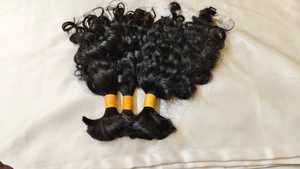 Extensiones de cabello de alta calidad a granel indio Super Double Drawn cutículas alineadas con cero desprendimiento para trenzar - Product Image 5