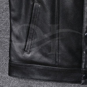 Gilet en toile respirante de couleur unie sur mesure, en cuir respirant, décontracté pour l'hiver, taille plus, fabrication directe, haute qualité - Product Image 6