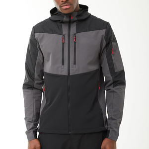 Chaqueta de Correr con Capucha Personalizada, 100% Poliéster, Impermeable, Transpirable, para Hombre, Cortavientos, con Cremallera, Talla Grande, Estilo Urbano - Product Image 2