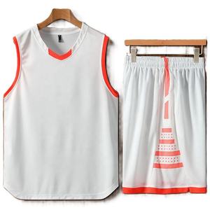 ชุดเสื้อบาสเก็ตบอลสำหรับผู้ชายเสื้อบาสเก็ตบอลพิมพ์ซับลิเมชันตามสั่ง - Product Image 6