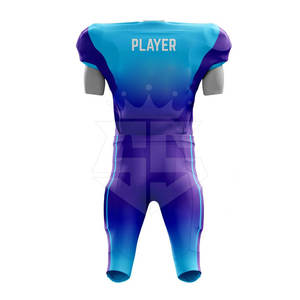 Ropa Uniforme de equipo de fútbol americano Hecho en poliéster 100% Último diseño Uniforme de fútbol americano - Product Image 2
